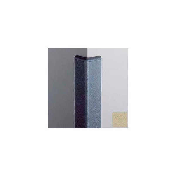 Pawling Surface Mounted Corner Guard 90Deg, 2'' Wings, 4'H W/ Caps, Harvard Gray CG-20-4-483 - main